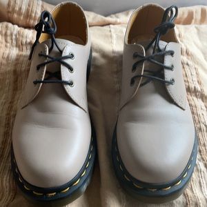 Dr. Martens 1461 Natural Wanama Leather Oxfords